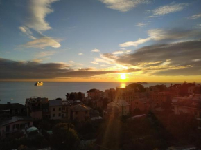 Romantic garden sea view Nervi